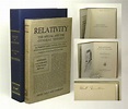 RELATIVITY. The Special And The General Theory. Signed by Einstein ...