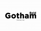 Gotham Bold Font - Fontzaa - Fonts Free Download