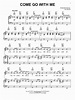 Come Go With Me | Sheet Music Direct