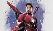 Wallpaper : Robert Downey Jr, artwork, Iron Man, Marvel Cinematic ...