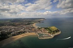 aerial photographs of Scarborough UK
