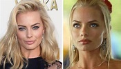Margot Robbie and Jaime Pressly Look Like Identical Twins and the ...