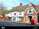 Billericay shopping high street with small retail business shop front ...