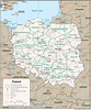 Map of Poland - Show map of Poland (Eastern Europe - Europe)