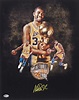 Magic Johnson Signed Los Angeles Lakers "Hall of Fame" 16x20 Photo ...