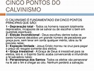 Os Cinco Pontos do Arminianismo Versus os do Calvinismo – Vida de Teólogo