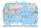 世界地图中文版可放大