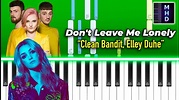 Clean Bandit, Elley Duhe - Don't Leave Me Lonely - Piano Tutorial - YouTube