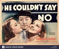 HE COULDN'T SAY NO, from left: Jane Wyman, Frank McHugh, Diana Lewis, 1938 | Warner bros ...