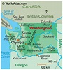 Washington Map / Geography of Washington/ Map of Washington ...
