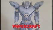 STRIKER EUREKA PAPERCRAFT TUTORIAL 4 BRAZOS - YouTube