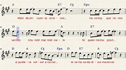 La Oreja de Van Gogh La Playa - C Instrument sheet music - YouTube