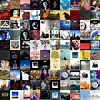 I joined last.fm two years ago today... 10x10 chart of what I listened ...