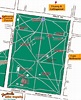 Map of Fitzroy Gardens, Victoria, Australia in Festivale's pictorial ...