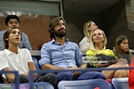 Andrea Pirlo, his two children Niccolo Pirlo, Angela Pirlo and... Photo ...