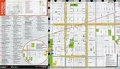 Fitzroy gardens map - Map of Fitzroy Melbourne (Australia)
