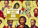 Santoral de hoy. El santo del día este 6 de febrero