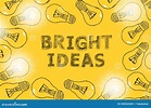 Bright Ideas. Conceptual Illustration Stock Illustration - Illustration ...