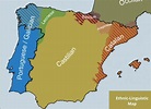 Map of Languages in Spain - Bilingual Kidspot