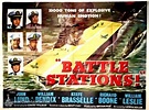 Battle Stations (1956) British movie poster