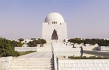 Jinnah Mausoleum in Karatschi, Pakistan Stockbild - Bild von ...