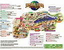 Mapa do Parque Universal Studios em Orlando