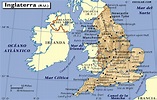 Mapa de Inglaterra