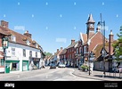 High Street, Fordingbridge, Hampshire, England, Vereinigtes Königreich ...