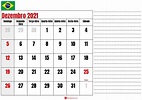 Calendário Dezembro 2021 Brasil - Feriados E Datas Comemorativas
