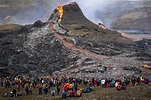 Depois de 800 anos, o vulcão Fagradalsfjall na Islândia acordou: as ...