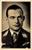 Hauptmann Oskar Heinrich Baer, Luftwaffe, Ritterkreuzträger, Portrait ...