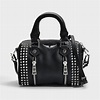 Zadig & Voltaire Sunny Spike Nano Bag In Black Cow Leather - Lyst