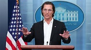 Matthew McConaughey Gives Emotional Speech At White House Press ...
