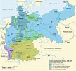 Die Gründung des Deutschen Reiches (© mr-kartographie, Gotha 2016)