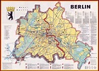 Gran mapa detallado de Berlín | Berlín | Alemania | Europa | Mapas del ...