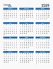 Free 1589 Calendars in PDF, Word, Excel