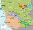 Mendocino County Wine Map | Cities And Towns Map