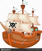 Dibujos: barcos piratas | dibujos animados de barcos piratas antiguos ...