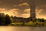 Stegeborg stock photo. Image of ruin, beacon, watchtower - 10505404