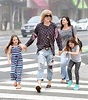 Michael Lockwood goes shopping at Target with daughters | Daily Mail Online
