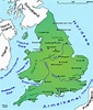 England Karte Mit Allen Städten / Karte Von England Als Ubersichtskarte ...