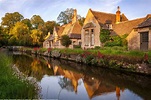 Reflections at Lower Slaughter, Cotswolds, Gloucestershire, England ...