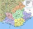 Carte De La Provence Alpes Côte Dazur Avec Les Départements Et Pictures