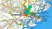 Printable Map Of Savannah Ga - Printable Maps