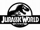 Jurassic Park Logo Vector Black White