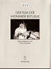 Film der Weimarer Republik | Hans Helmut Prinzler