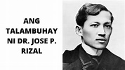 Talambuhay ni Dr. Jose P. Rizal - Aralin Philippines