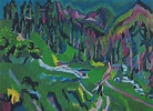 Enjoy some Damn Fine Art : Ernst Ludwig Kirchner. Sertig Valley ...