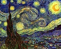 Vincent van Gogh, picture Starry Night 1889 | ArtsViewer.com