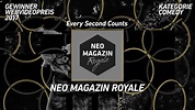 Neo Magazin Royale gewinnt den Webvideopreis in der Kategorie Comedy ...